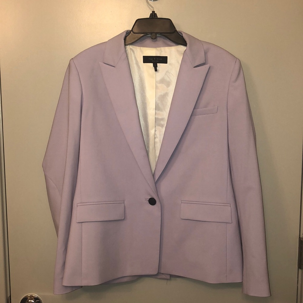 Rag & Bone Lilac “Cairo” Blazer